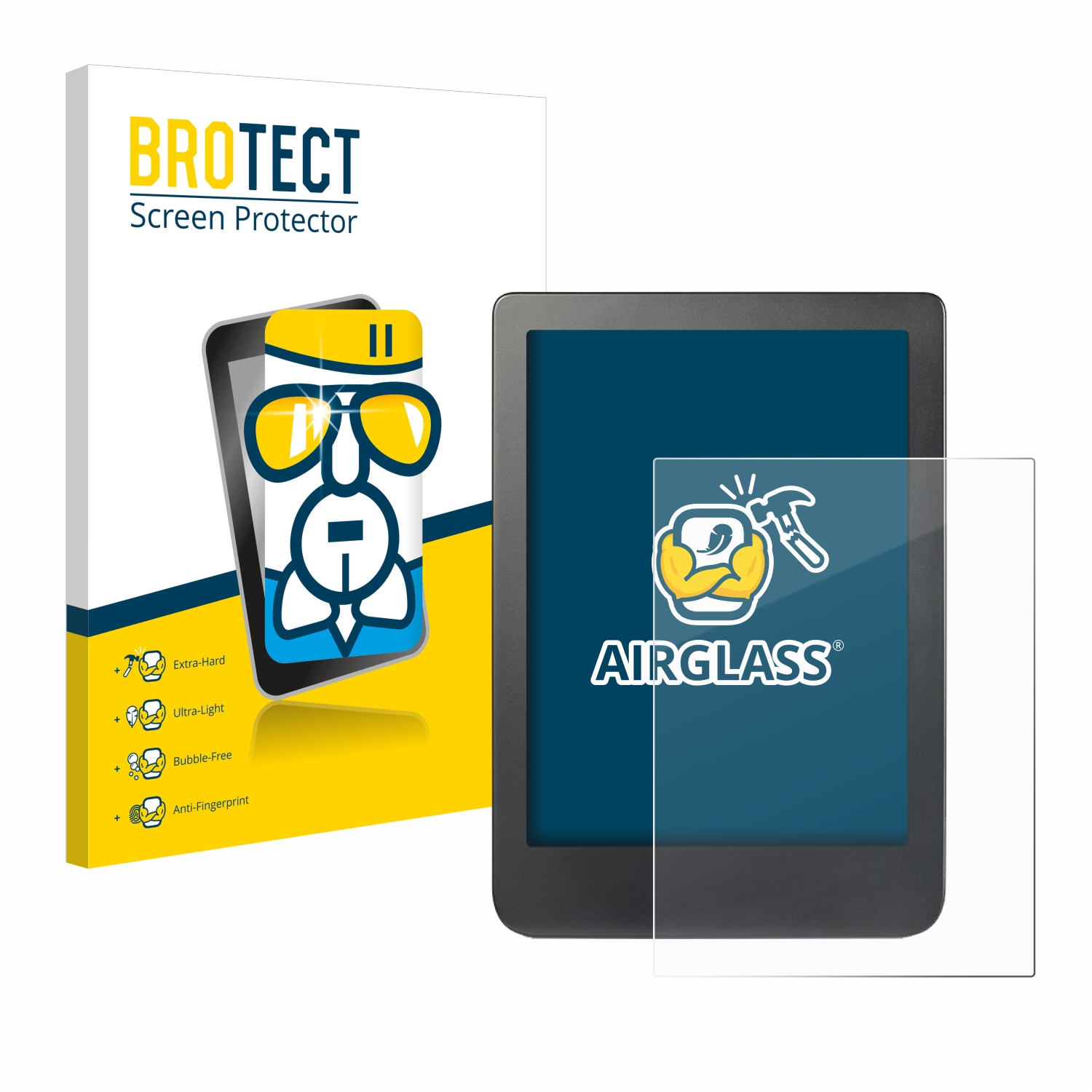 BROTECT Airglass klare Schutzfolie(für Kobo HD (6\