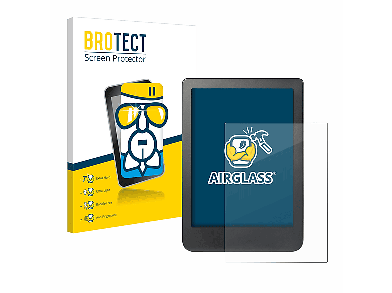 BROTECT Airglass klare Schutzfolie(für Kobo Clara (6\