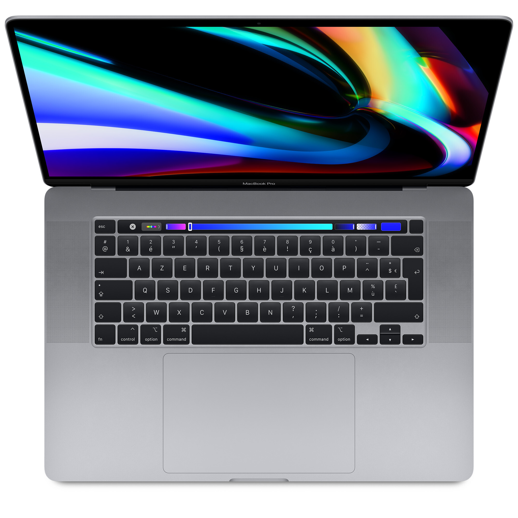 Space APPLE i9 Pro mit REFURBISHED Refurbished MacBook Zoll Prozessor, SSD, 2000 2019, Touch 16 Display, Grau 16 Bar 16\