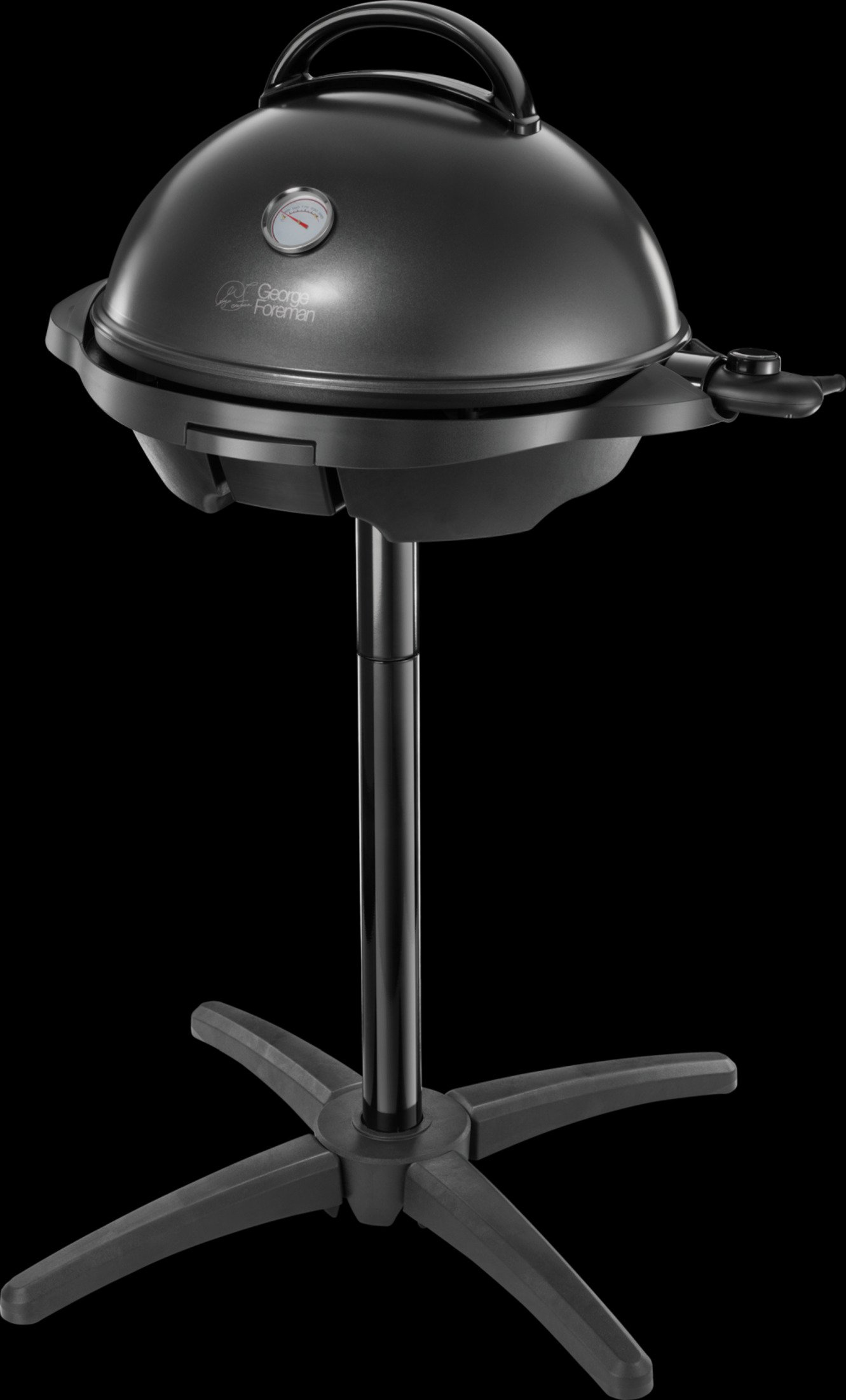 (2400 Elektrogrill, FOREMAN GEORGE GEORGE 22460-56 Schwarz FOREMAN Watt)