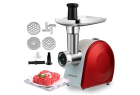 Duronic Mg301 Picadora De Carne Eléctrica 3000w - Acero Inoxidable - 3  Placas De Corte, accesorios Para Preparar Salchichas, Albóndigas, Carne  Picada, Hamburguesas De Carne O Verduras con Ofertas en Carrefour