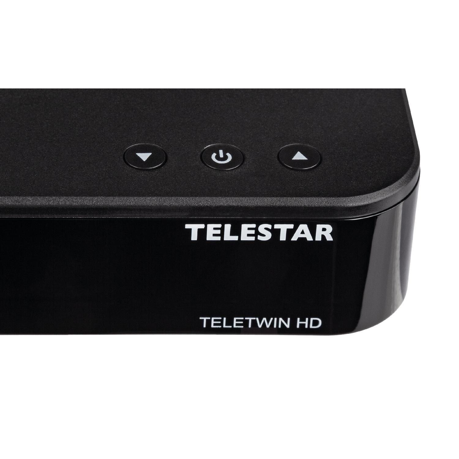 TELESTAR TELETWIN HD SAT-Receiver (schwarz)
