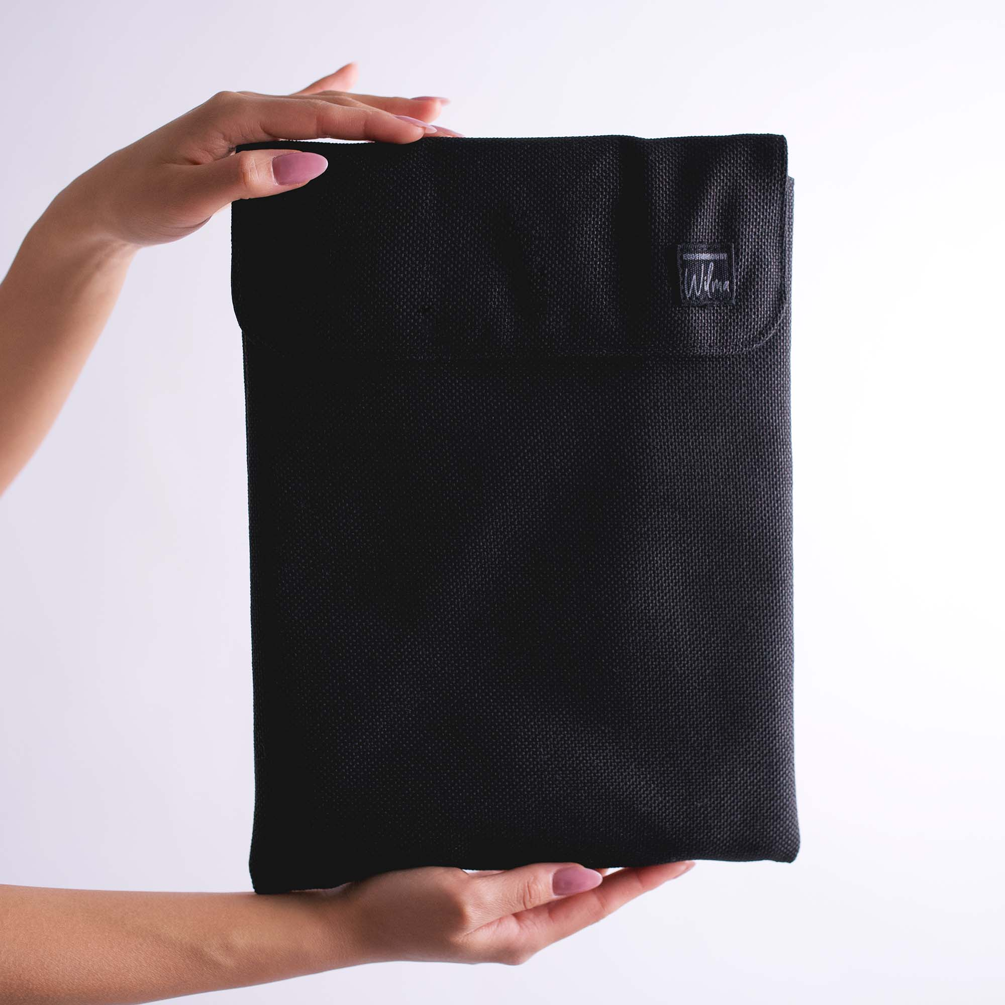 Jute, Jute sleeve Sleeve BLACK 13-14\'\' für ZWM Laptop Universal Full Notebook Cover