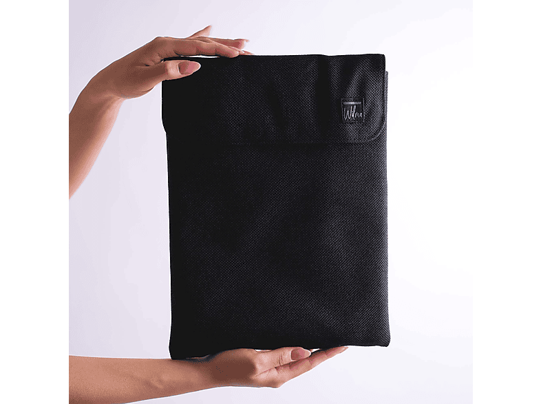 ZWM Jute Laptop Sleeve 13-14\'\' Notebook sleeve Full Cover für Universal Jute, BLACK