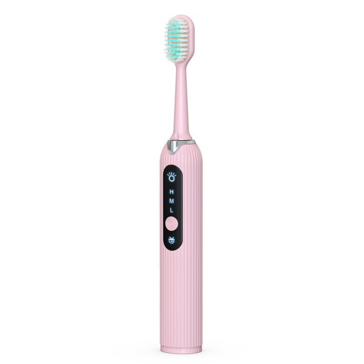 Pink INF 8-teilig Elektrischer Zahnreiniger elektrisch Rosa Zahnreinigungsset