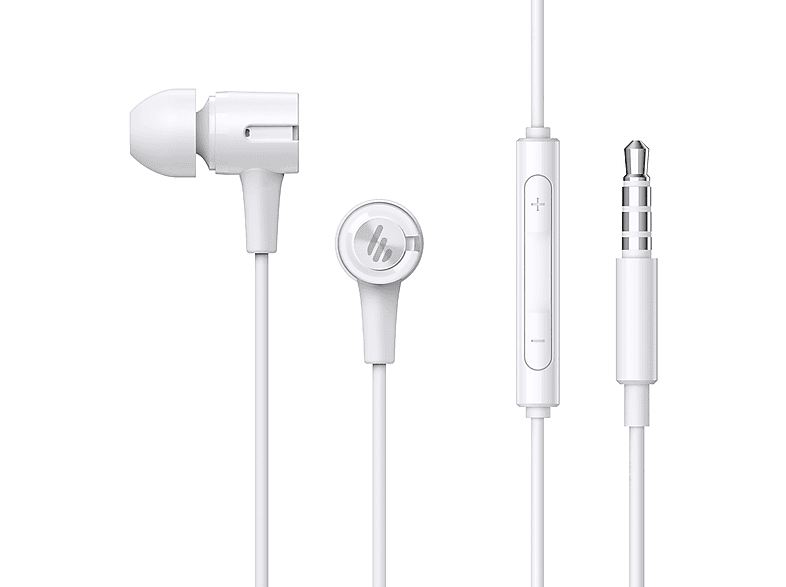 EDIFIER P205, Kopfhörer kabelgebundener In-ear weiß