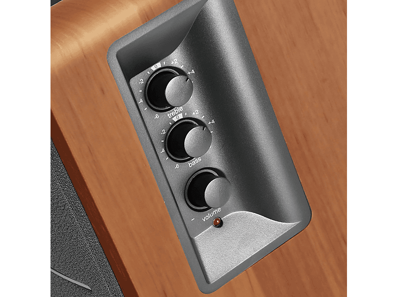Edifier R1280Ts Diffusori Da Scaffale 2.0 Attivi – 42 W RMS, Uscita Subwoofer, Telecomando E Finitura In Legno - 4
