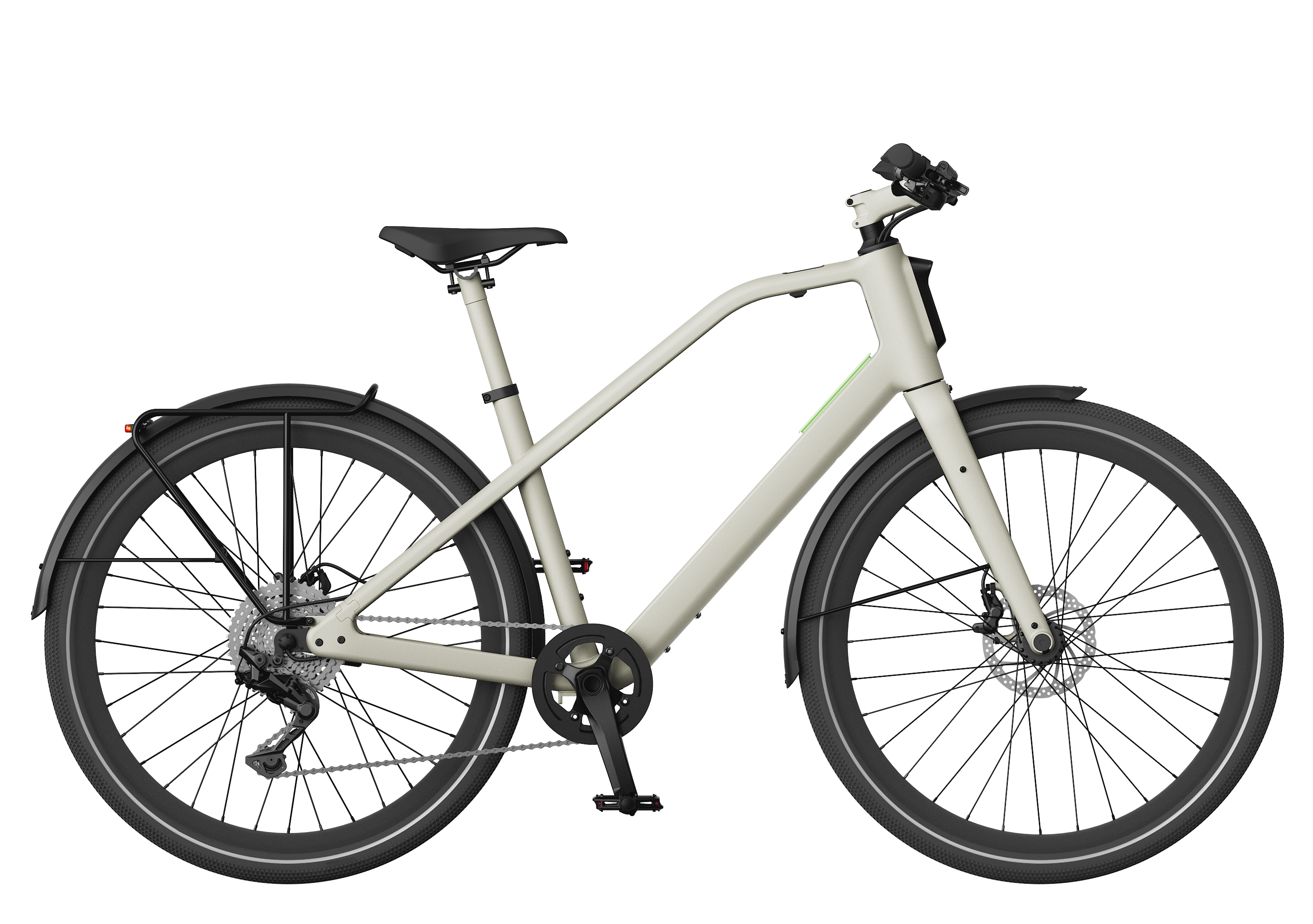 LEMMO ONE Citybike / ST - sand) LEMMO - 27,5 Unisex-Rad, 540Wh, SAND Zoll, CHAIN (Laufradgröße