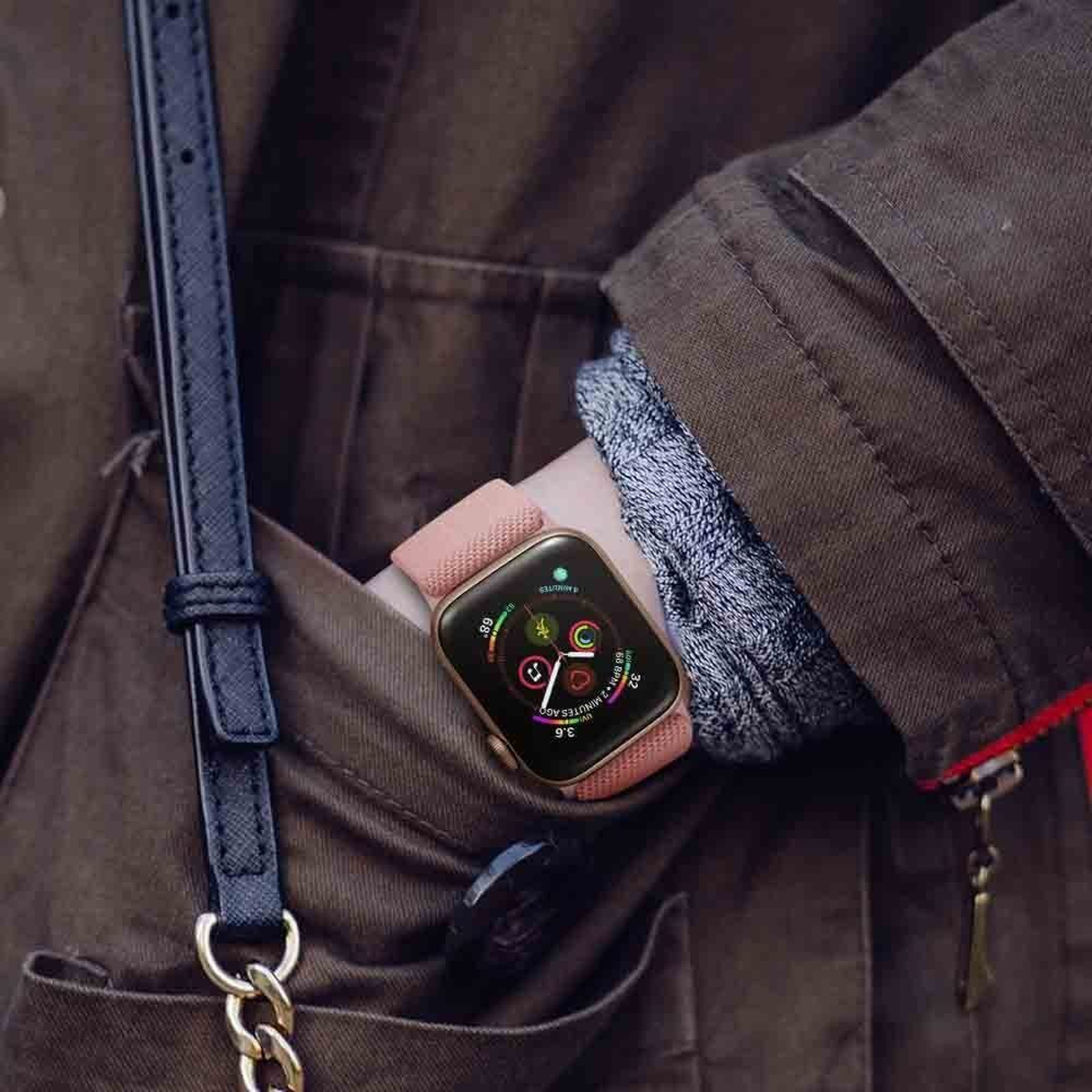 DIIDA Uhrenarmbänder,Komfort Langlebigkeit,für watch Apple, 38mm/40mm/41mm, Rosa Watch Ersatzarmband, und Apple 1-7,38/40/41mm