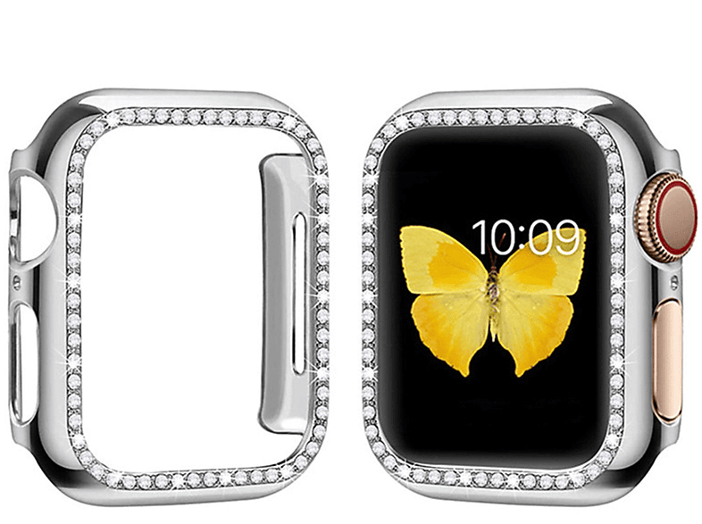 Apple, DIIDA kratzfest, Silber geschützt, 41mm, Schutzfolie, 41mm, Smartwatch-Schutzhülle, vollständig