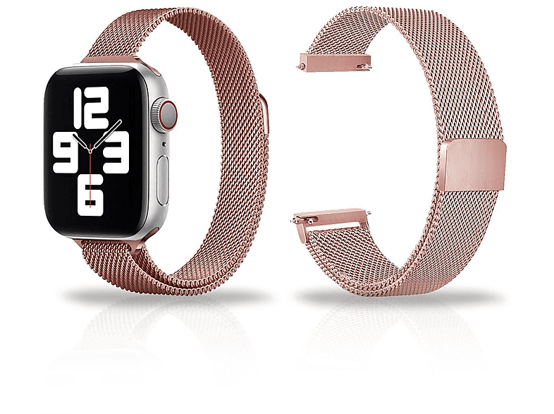 DIIDA Smartwatch-Armband Uhrenarmband,Watch Band,für Apple Watch1-7,38/40/41mm, Ersatzarmband, Apple, Watch 38mm/40mm/41mm, Roségold | Smartwatch Armbänder