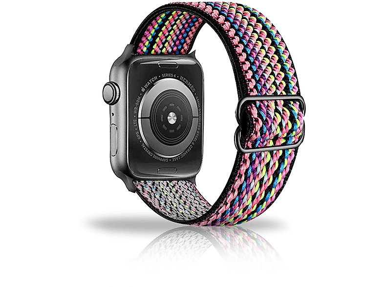 DIIDA Smartwatch-Armband, Verstellbarer elastischer Riemen,Für Apple Watch SE1-7, Ersatzarmband, Apple, Watch 38mm/40mm/41mm, Farbe