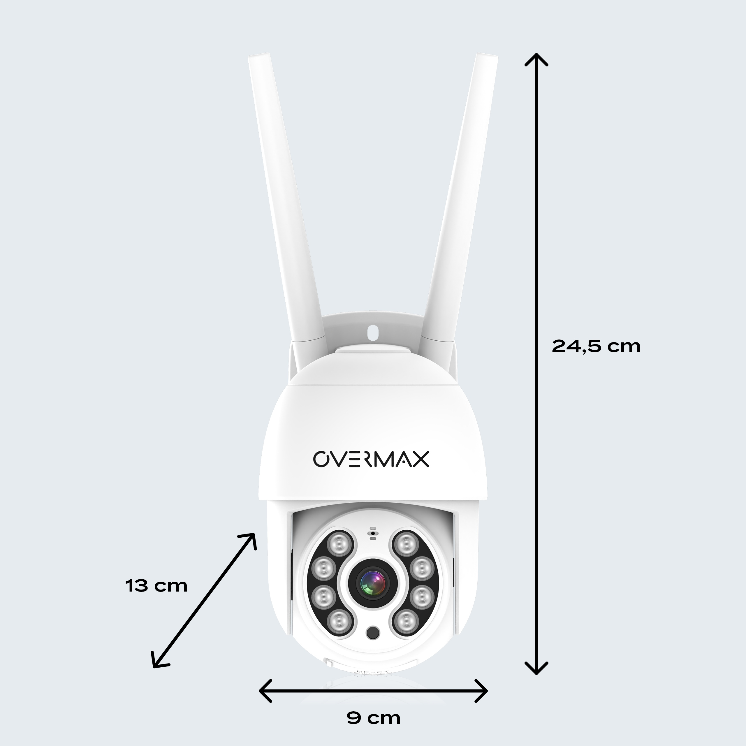 OVERMAX CAMSPOT 4.0-PTZ, Kamera, Auflösung IP pixels Video: 1080