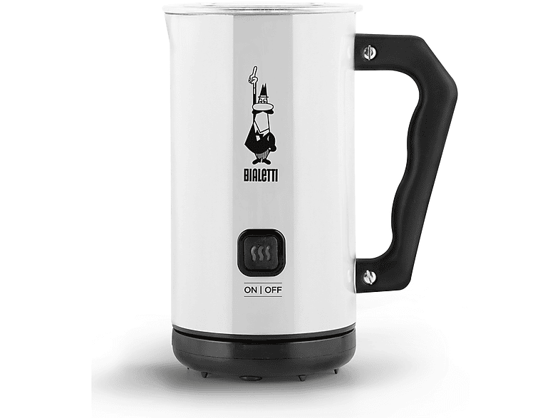 Espressokocher Weiß/Schwarz MK02 Milk BIALETTI Frother Elettric
