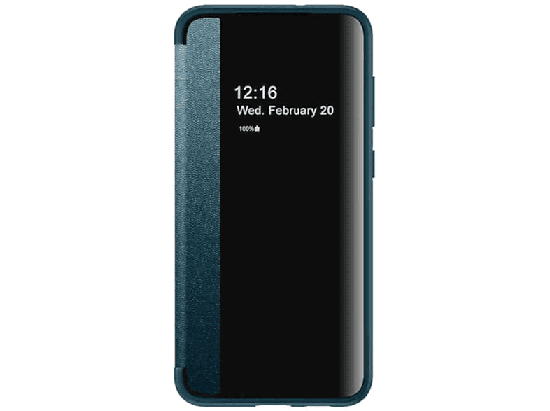 Mirror Cover, 5G, S23 Full Smartcover Wake Galaxy Grün Samsung, View mit UP WIGENTO Funktion,