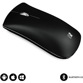 Ratón Óptico Wireless Bluetooth - SUBBLIM Elegant, Bluetooth, Negro