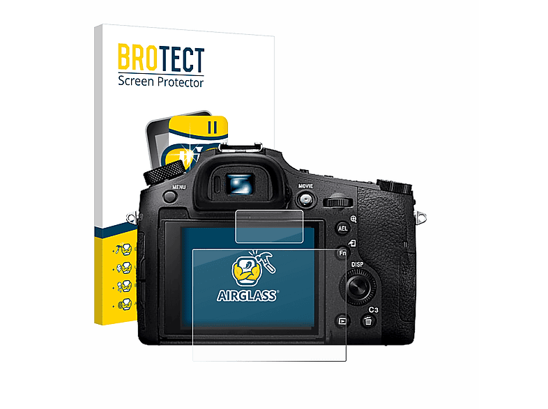 BROTECT Airglass klare Schutzfolie(für Sony Cyber-Shot DSC-RX10 IV)