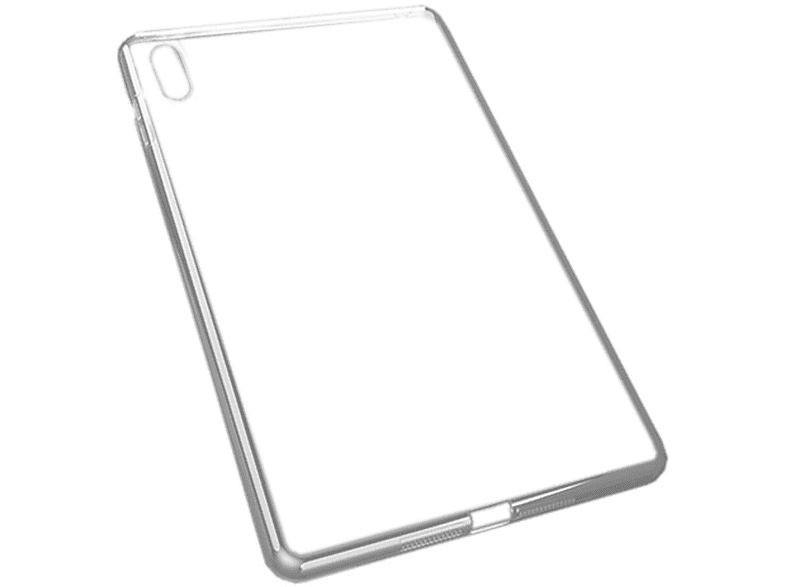 WIGENTO TPU Silikon Hülle dünn robust Tablethülle Backcover für Apple Silikon, Transparent