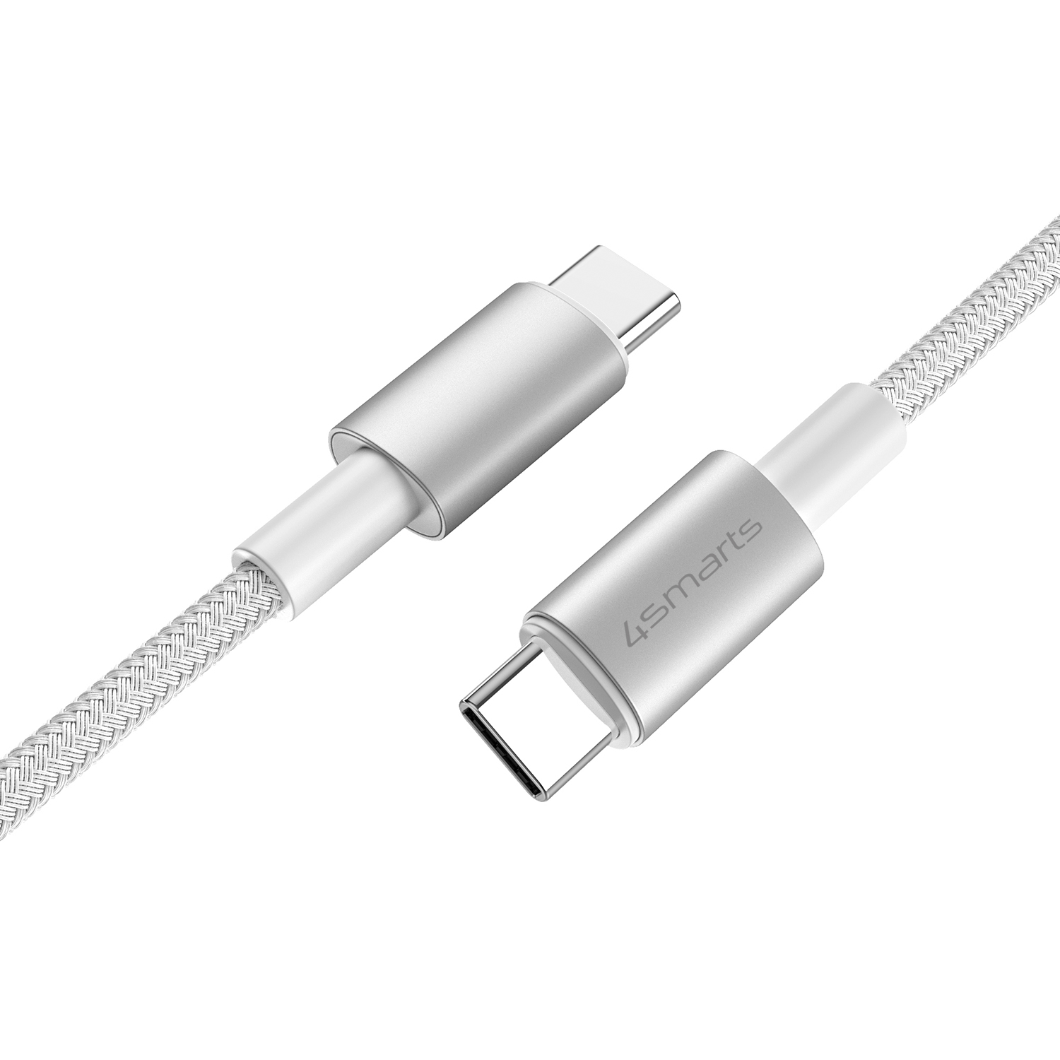 4SMARTS Typ-C 3er PremiumCord cm, Weiß Kabel, Set, USB 300