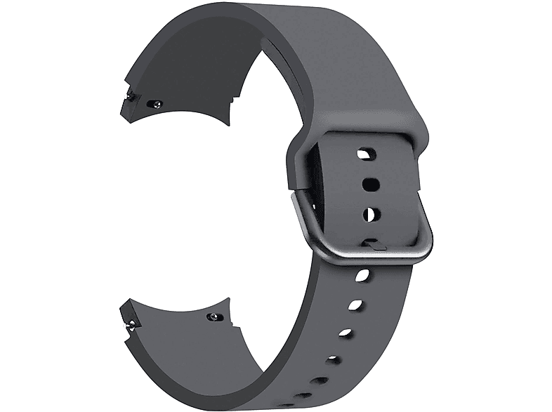 SAMSUNG Sport Band 20mm, Ersatzarmband, Samsung, Galaxy Watch4, Watch5-Serie, Graphite