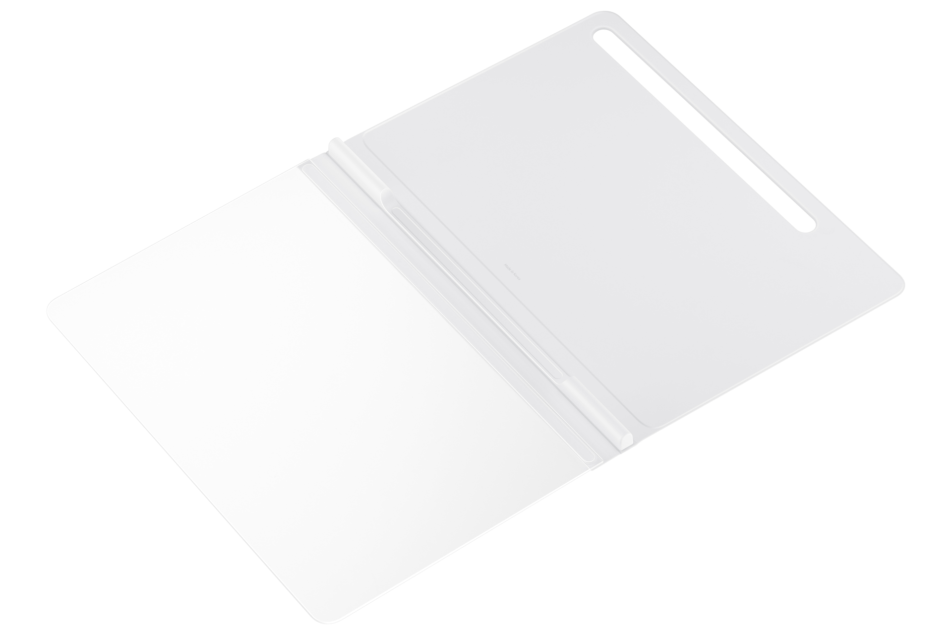 SAMSUNG Galaxy Tab S8 Fall Backcover für - Weiß Tablethülle Ansicht Samsung - Cover Weiß Polycarbonaat, Notiz