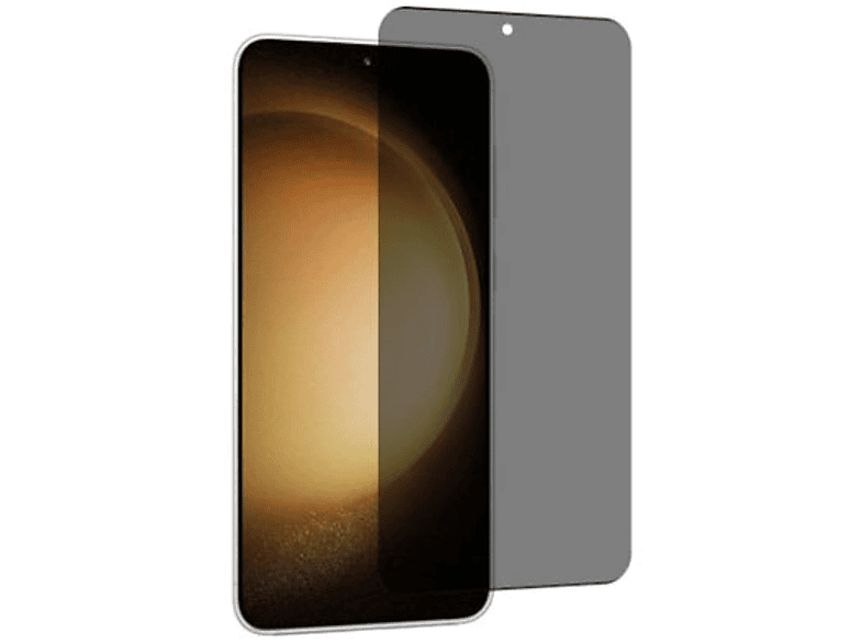 PRIVACY Samsung Curved Plus) 1x H9 Schutzglas(für Glas WIGENTO Galaxy Panzer Hart Folie S23