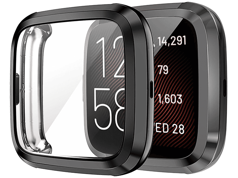 DIIDA Smartwatch-Hülle Schutzhülle Fitbit Versa 2/Versa 2SE,Sturzsicheres Uhrengehäuse(für Fitbit Versa 2 Fitbit Versa 2) | Smartwatch Schutzfolien & Gläser
