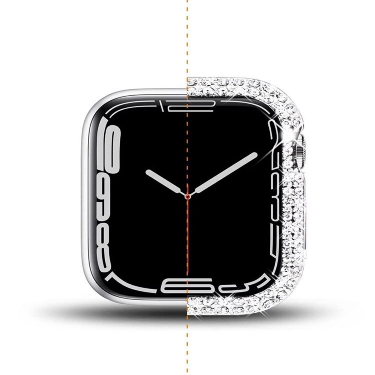 Serie Apple Uhrenhülle 8/7/6/5/4/SE 40mm,für Watch Uhrengehäuse(für Smartwatch-Hülle Apple DIIDA 40MM) watch Apple
