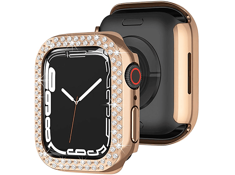 DIIDA Smartwatch-Hülle Uhrenhülle für Apple Watch Serie 8/7/6/5/4/SE, 45MM Uhrengehäuse(für Apple Apple watch 45MM) | Smartwatch Schutzfolien & Gläser