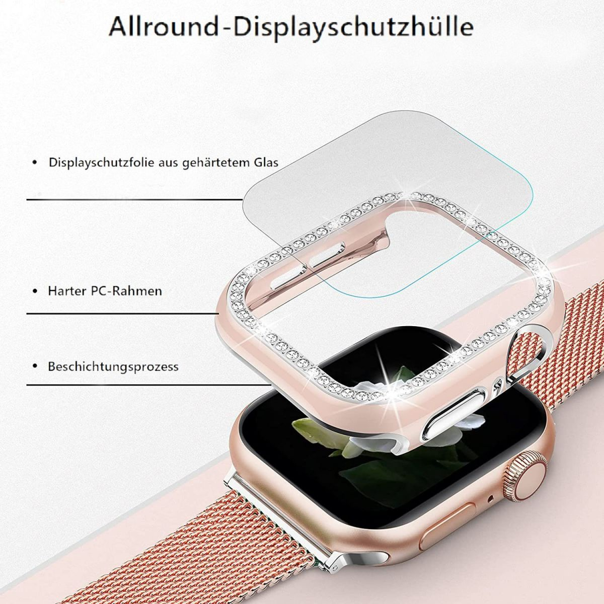 Serie watch 8/7/6/5/4/SE, Uhrengehäuse(für für DIIDA Apple Apple 45MM Smartwatch-Hülle 45MM) Apple Uhrenhülle Watch