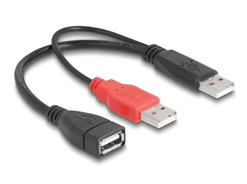 DELOCK 65306 USB Kabel, Schwarz