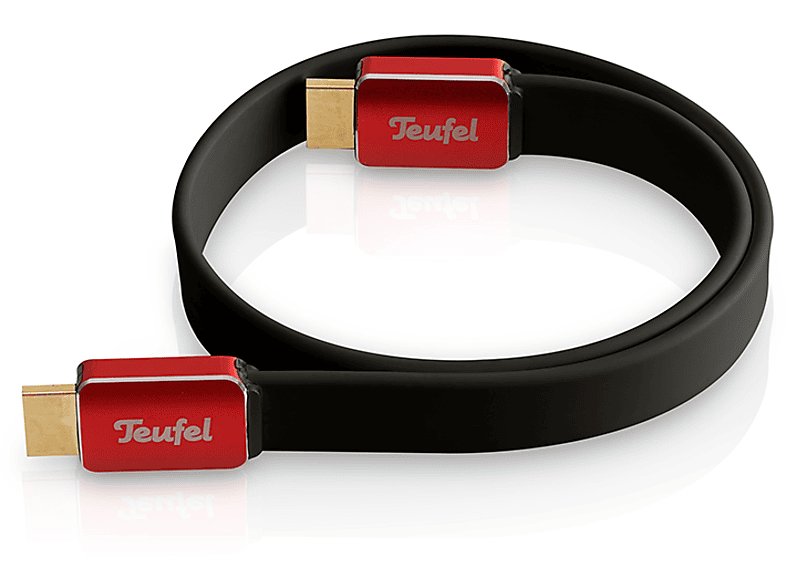TEUFEL HDMI-2.0-Flachkabel 0,75 m HDMI Kabel