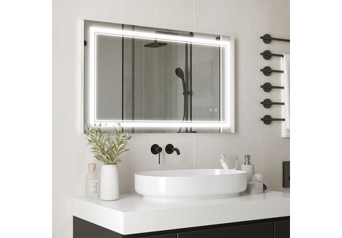  Light Espejo inteligente, espejo de baño, espejo LED
