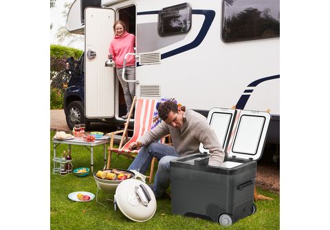 Esta nevera portátil eléctrica para el coche es lo mejor para ir de camping  o la playa