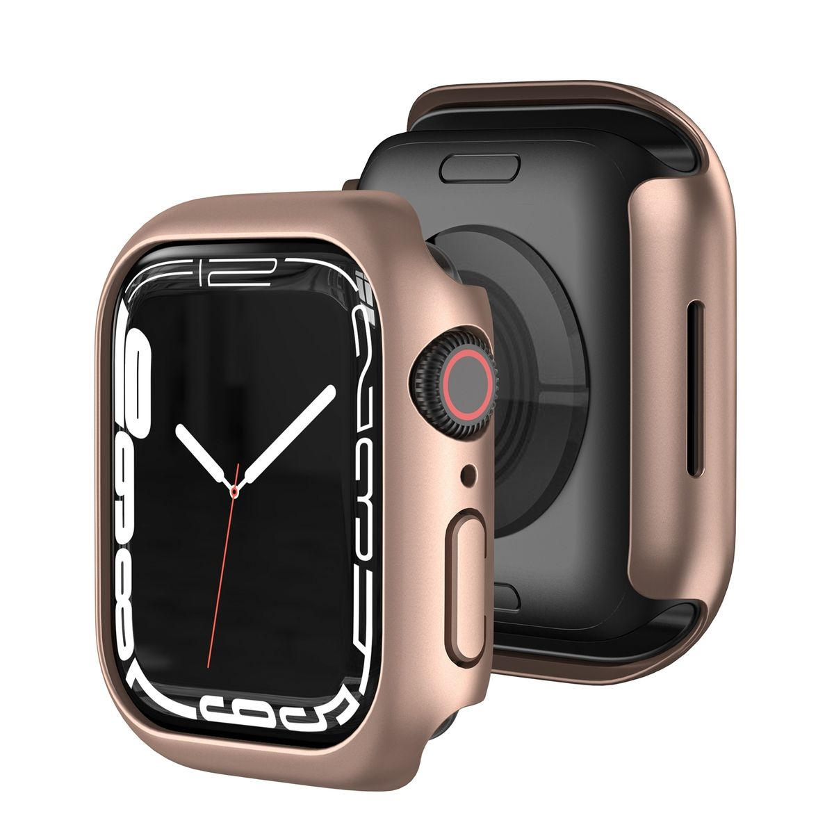 Schock / WIGENTO Watch 7 8 45mm) Design Apple Serie / Hülle Smartwatchhülle(für 9