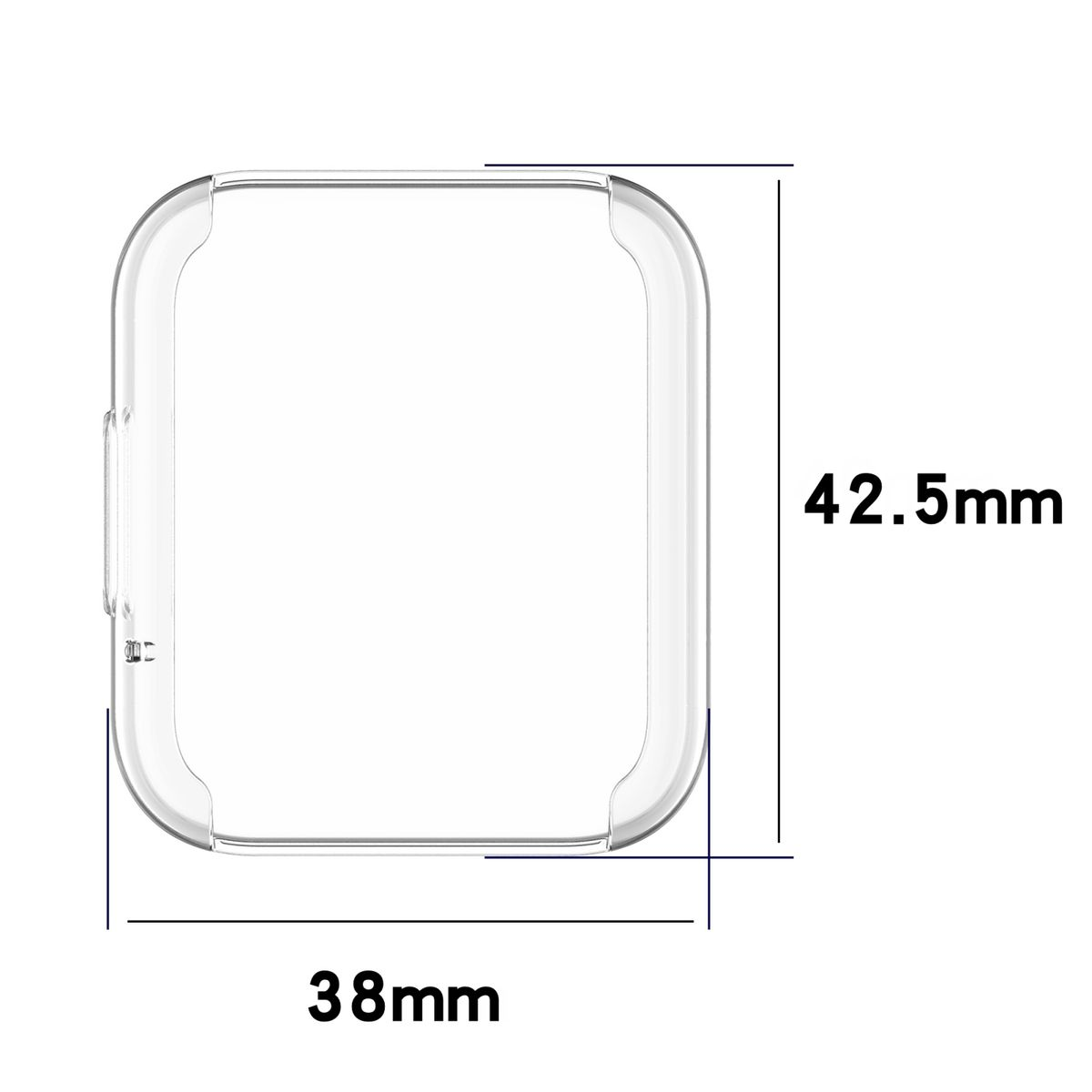 Redmi Transparent Xiaomi, Lite, 360 WIGENTO Watch TPU Hülle, 2 Silikon Full Grad Cover, Shockproof