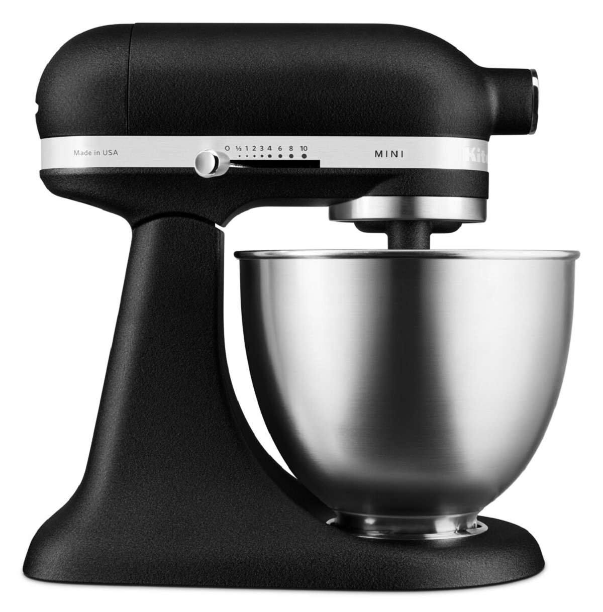 KITCHENAID MINI Limited 5KSM3311XEBK Gusseisen Liter - 250 Liter, Schwarz - 3,3 3,3 (Rührschüsselkapazität: Küchenmaschine Edition Watt)