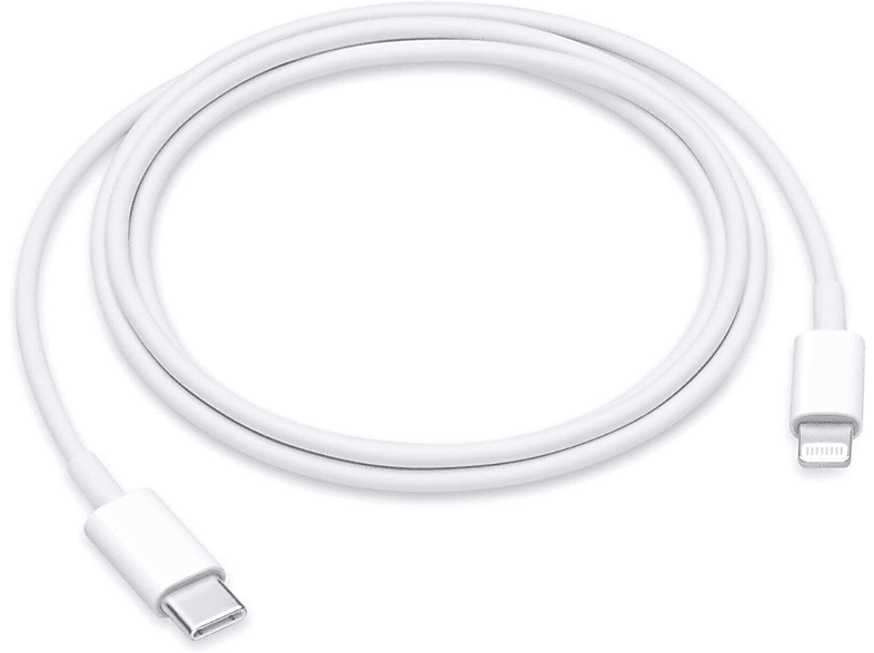 FIRELIA 2m Ladekabel Für iPhone 14 13 12 11 XS X PRO MAX Plus iPad AirPods USB Typ C, Handy-Ladekabel, 2 m, Weiß