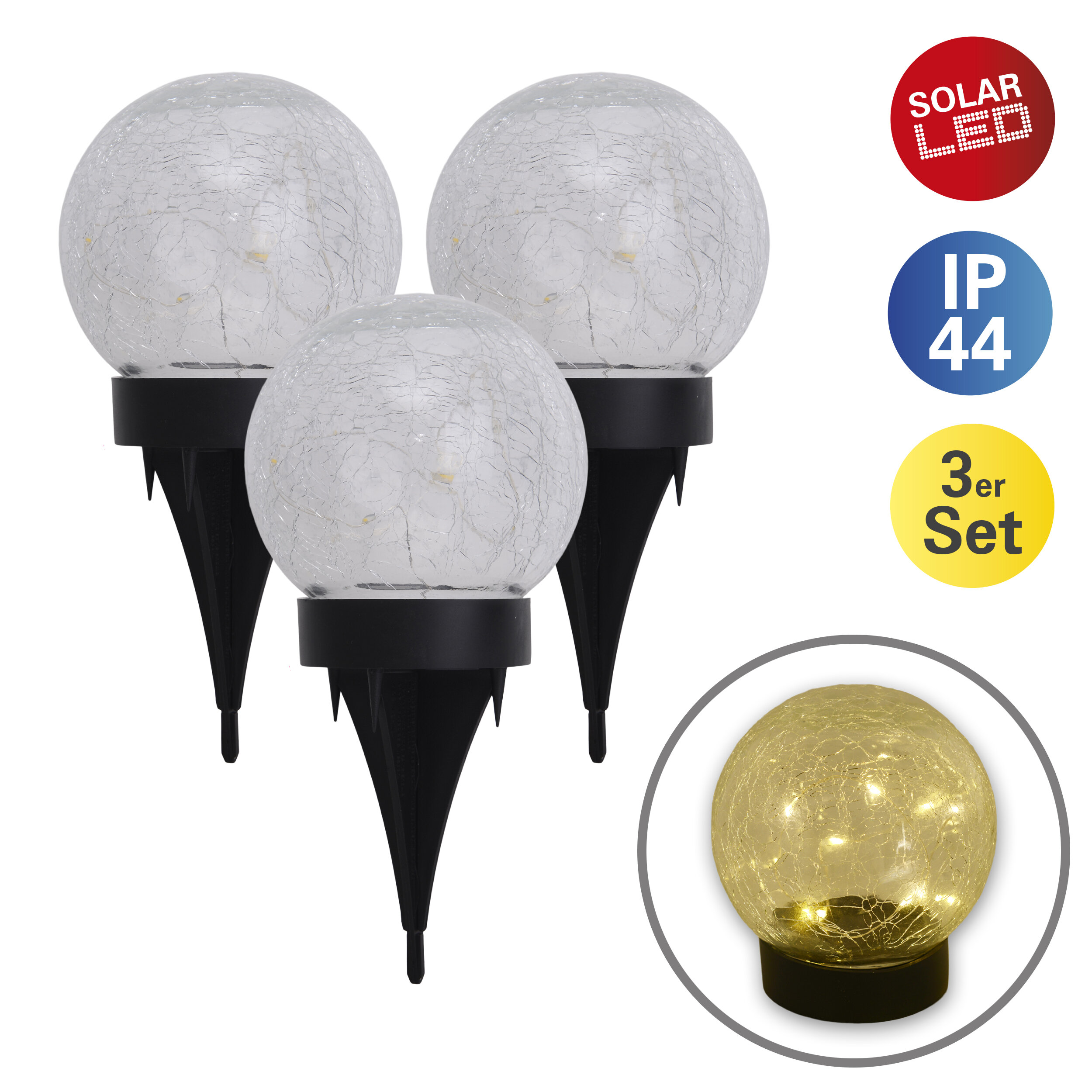 Lámpara Solar Decorativa LED Canalones Mistra, 6. | Lampara.es