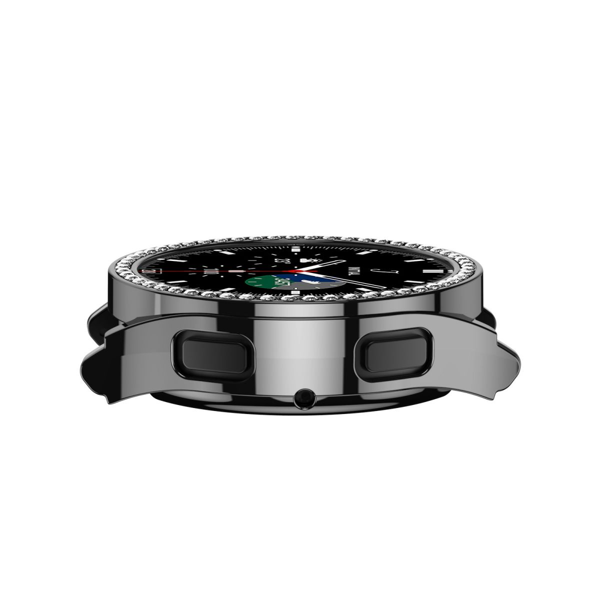 46MM, Smartwatch classic,46MM, galaxy watch Schwarz Watch4 Smartwatch-Hülle Smartwatch Gehäuse,für Classic DIIDA Schutzfolien, Samsung Galaxy Samsung, 4