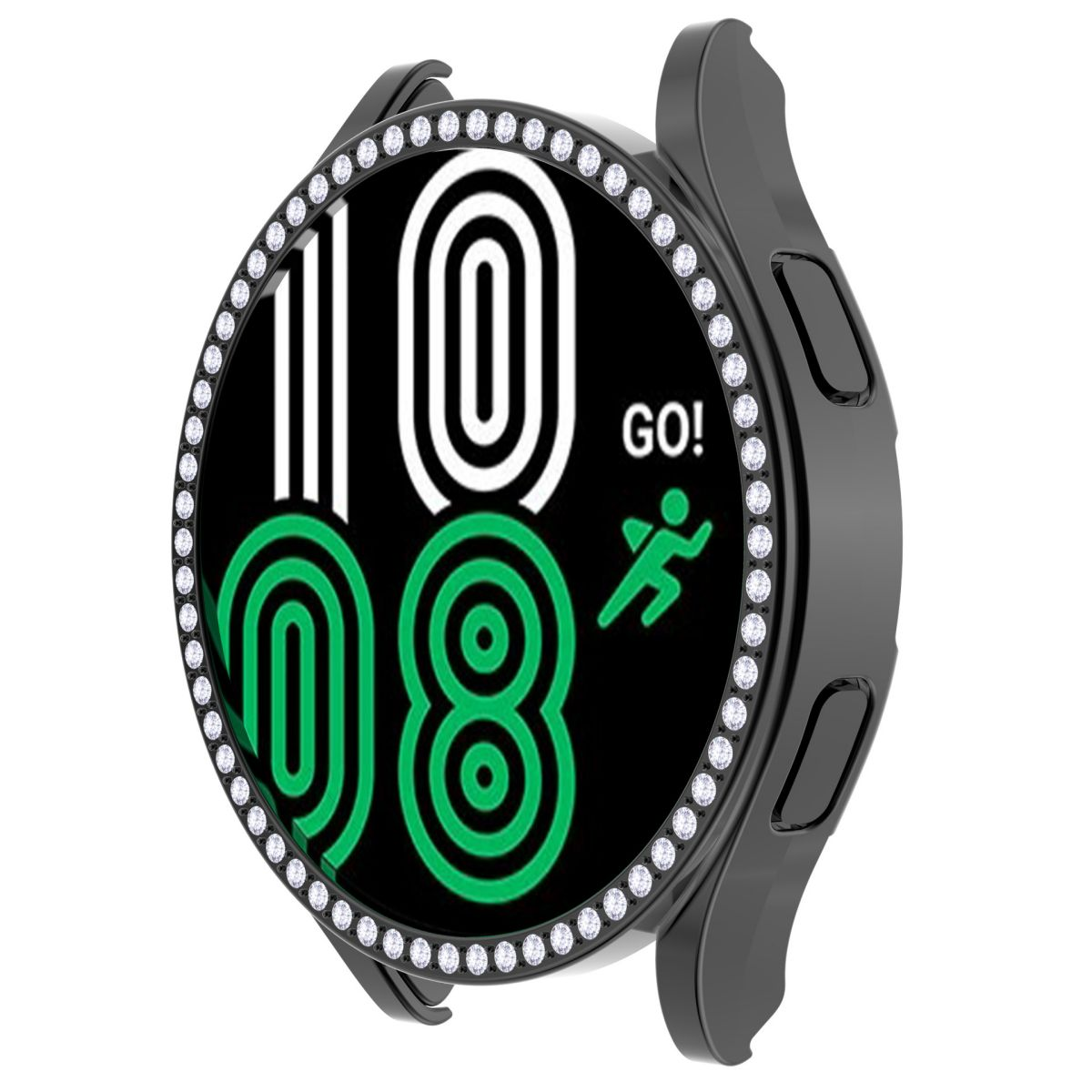 46MM, Smartwatch classic,46MM, galaxy watch Schwarz Watch4 Smartwatch-Hülle Smartwatch Gehäuse,für Classic DIIDA Schutzfolien, Samsung Galaxy Samsung, 4