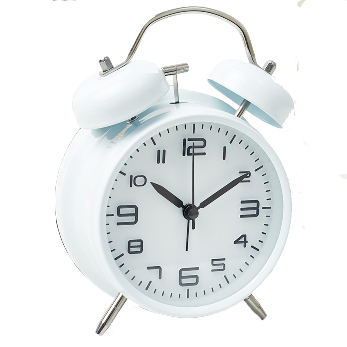 Wecker. Die Uhr zeigt 10:10 Uhr.