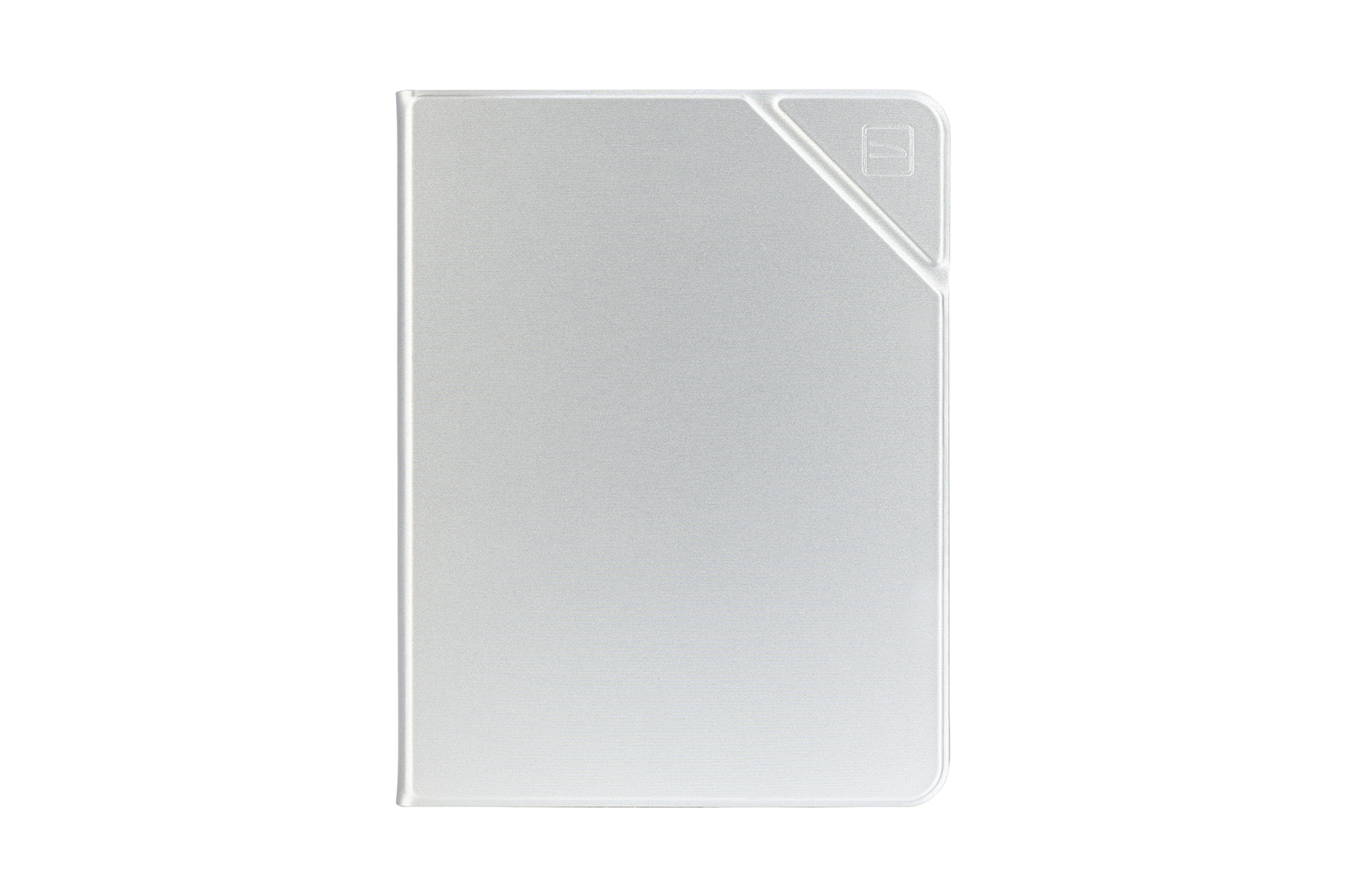 Apple für Hülle Kunststoff, Tablet Flip Cover TUCANO Metal Silber