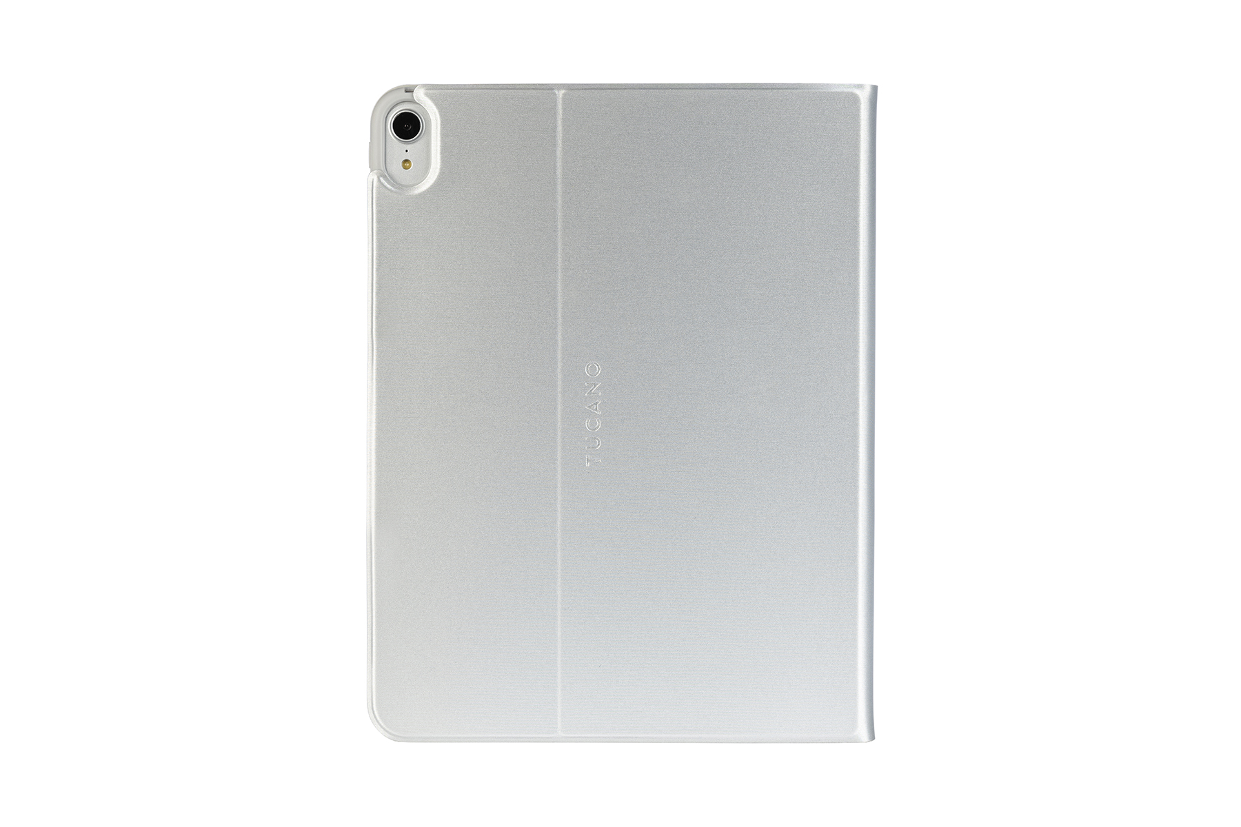 TUCANO Metal Hülle Apple Flip Silber für Kunststoff, Cover Tablet