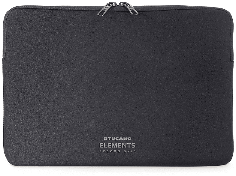 TUCANO Second Skin Apple für Neopren, Elements Schwarz Notebook Tasche Sleeve
