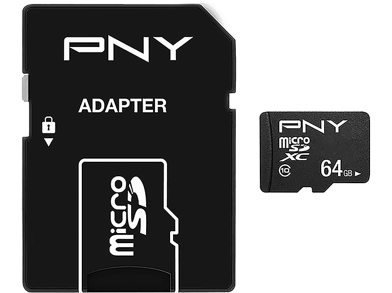 PNY m0000CTU34, Micro-SD 64 Speicherkarte, GB