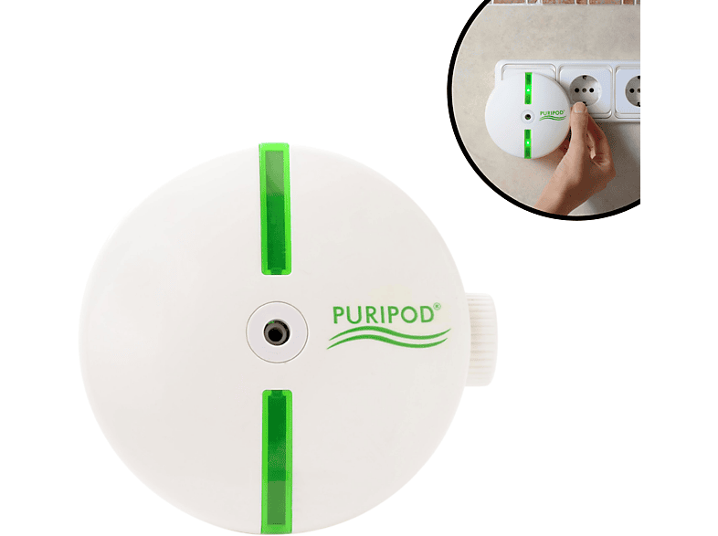 20 DIRECT Luftreiniger BEST (4,5 Raumgröße: m²) Watt, weiß PURIPOD