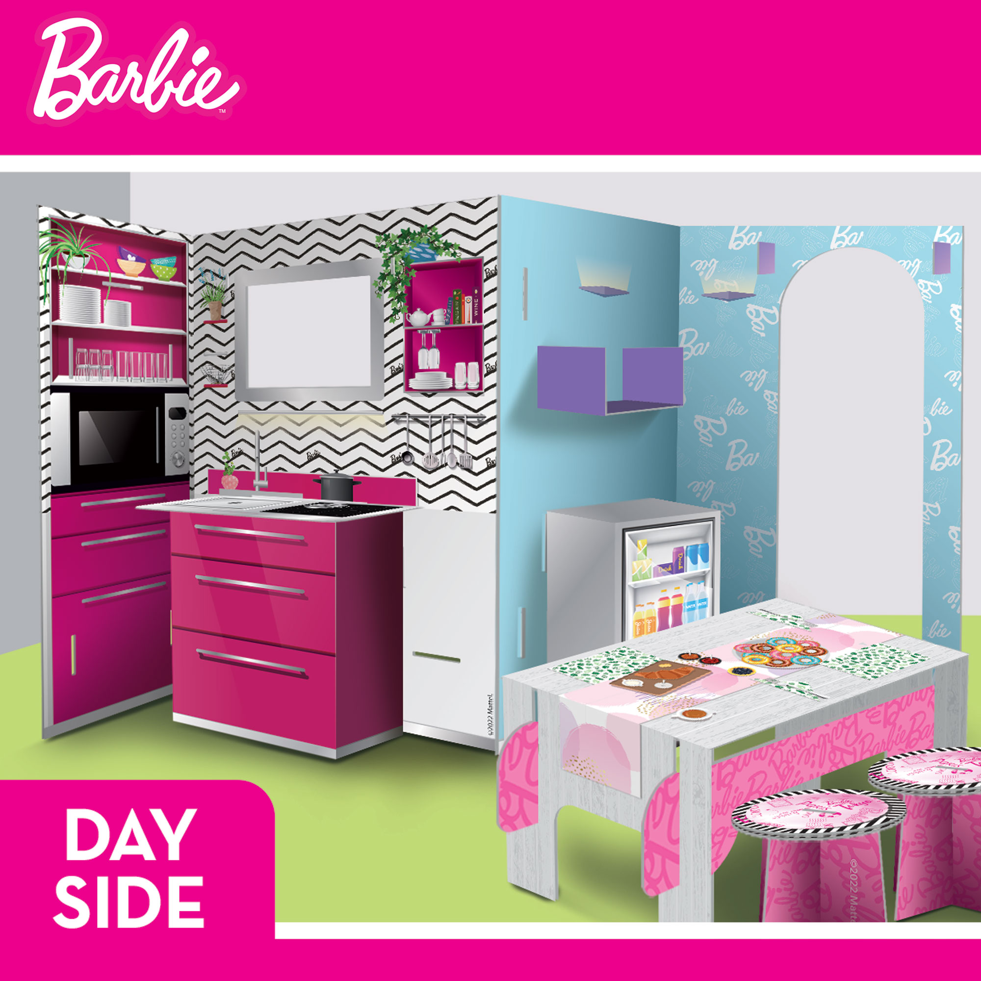BARBIE Barbie Loft Spielset mit mehrfarbig von Puppe, Barbie Lisciani Lernspiele, Barbie