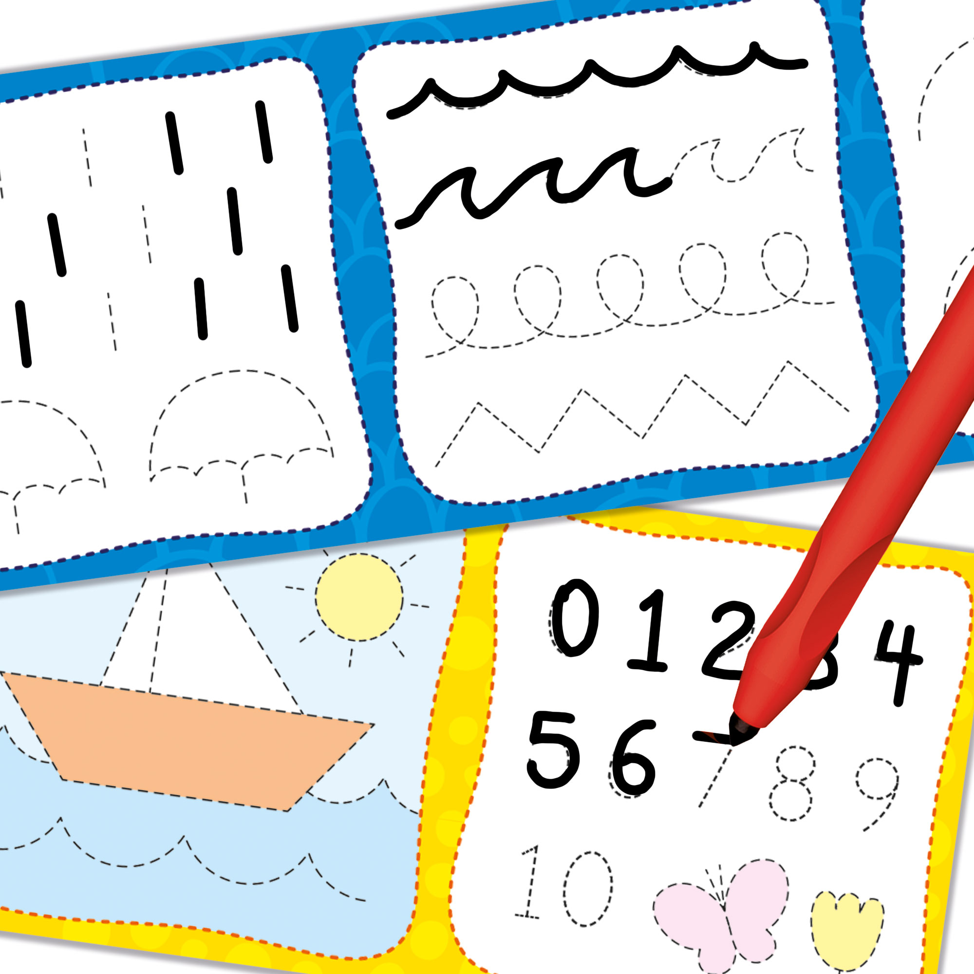 LERNEN Lernspiele, von mehrfarbig CO & Lisciani Montessori Basic Pen,