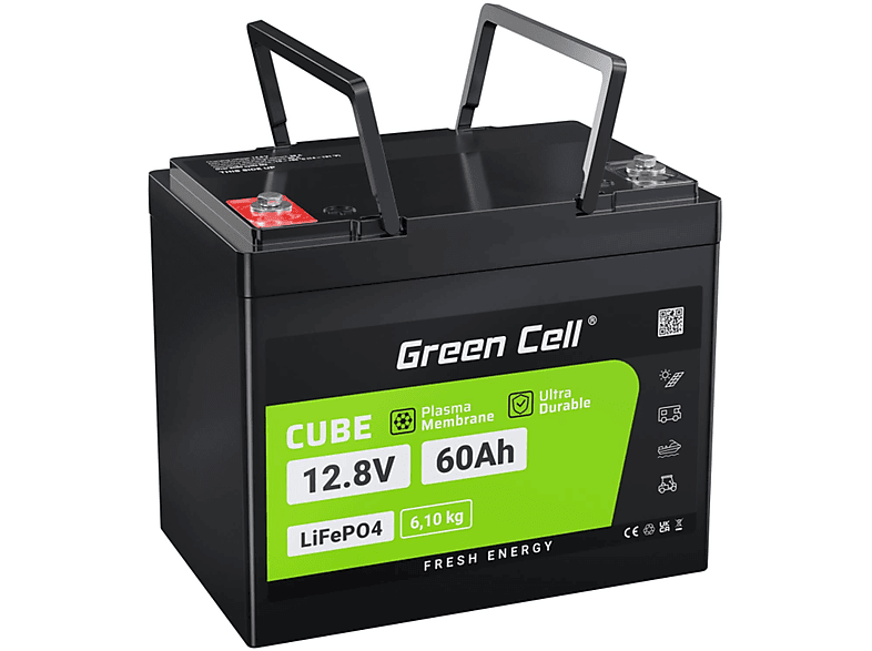 GREEN Line Akku, 768Wh CELL mAh LiFePO4 AVR interactive